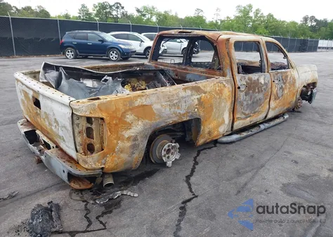 2014 Chevrolet Silverado 1500 из США, поврежденный, VIN 3GCUKTECXEG341618